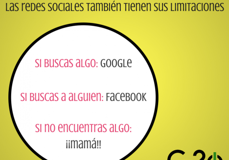 redes sociales también tienen sus limitaciones